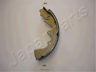 Тормозные колодки барабанные JAPANPARTS GF-303AF