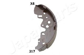 Тормозные колодки барабанные JAPANPARTS GF-317AF