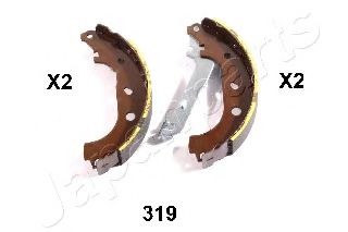 Тормозные колодки барабанные JAPANPARTS GF-319AF
