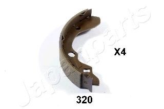 Тормозные колодки барабанные JAPANPARTS GF-320AF