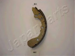 Тормозные колодки барабанные JAPANPARTS GF-327AF