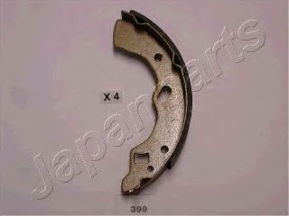 Тормозные колодки барабанные JAPANPARTS GF-399AF