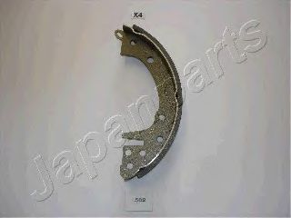 Тормозные колодки барабанные JAPANPARTS GF-502AF