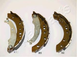 Тормозные колодки барабанные JAPANPARTS GF-511AF