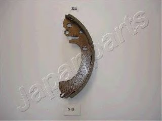 Тормозные колодки барабанные JAPANPARTS GF-512AF