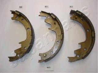Тормозные колодки барабанные JAPANPARTS GF-520AF