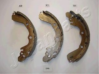 Тормозные колодки барабанные JAPANPARTS GF-588AF