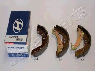 Тормозные колодки барабанные JAPANPARTS GF-595AF