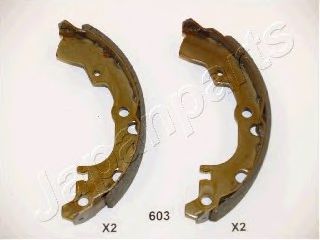 Тормозные колодки барабанные JAPANPARTS GF-603AF