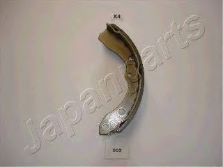 Тормозные колодки барабанные JAPANPARTS GF-605AF