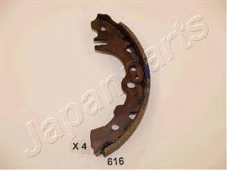 Тормозные колодки барабанные JAPANPARTS GF-616AF