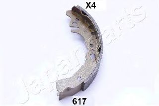 Тормозные колодки барабанные JAPANPARTS GF-617AF