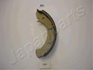 Тормозные колодки барабанные JAPANPARTS GF-701AF