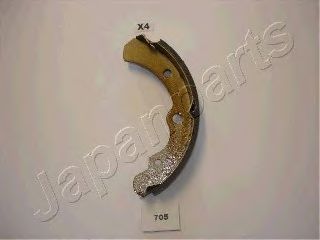 Тормозные колодки барабанные JAPANPARTS GF-705AF