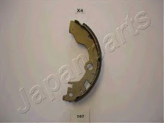 Тормозные колодки барабанные JAPANPARTS GF-797AF