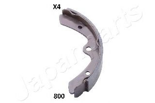 Тормозные колодки барабанные JAPANPARTS GF-800AF