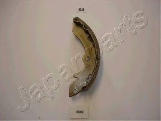 Тормозные колодки барабанные JAPANPARTS GF-802AF