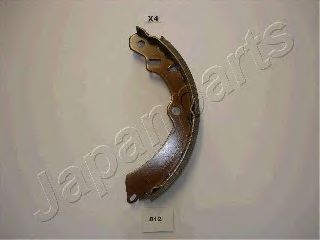 Тормозные колодки барабанные JAPANPARTS GF-812AF