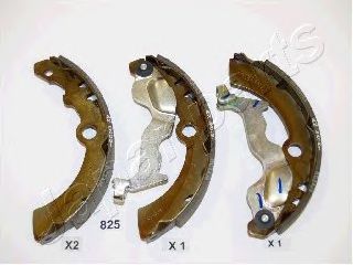 Тормозные колодки барабанные JAPANPARTS GF-825AF