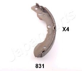 Тормозные колодки барабанные JAPANPARTS GF-831AF