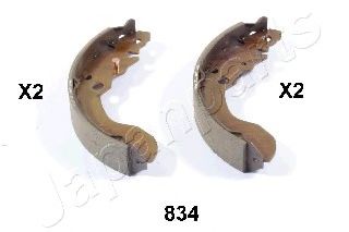 Тормозные колодки барабанные JAPANPARTS GF-834AF