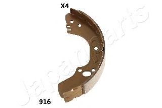 Тормозные колодки барабанные JAPANPARTS GF-916AF