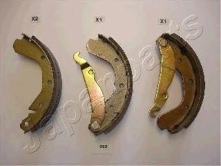 Тормозные колодки барабанные JAPANPARTS GF-999AF
