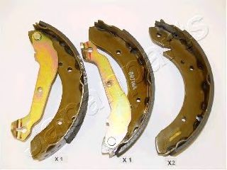 Тормозные колодки барабанные JAPANPARTS GF-H03AF