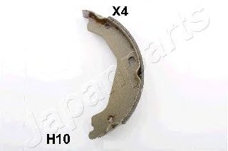 Тормозные колодки барабанные JAPANPARTS GF-H10AF