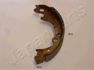 Тормозные колодки барабанные JAPANPARTS GF-H15AF