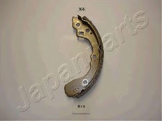 Тормозные колодки барабанные JAPANPARTS GF-K11AF