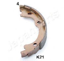 Тормозные колодки барабанные JAPANPARTS GF-K21AF