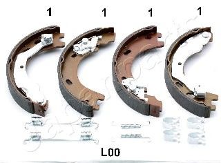 Тормозные колодки барабанные JAPANPARTS GF-L00AF