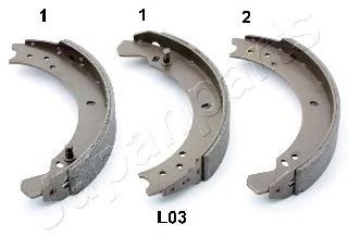 Тормозные колодки барабанные JAPANPARTS GF-L03AF