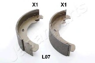 Тормозные колодки барабанные JAPANPARTS GF-L07AF
