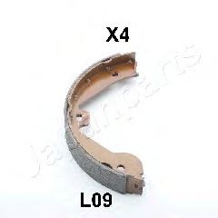 Тормозные колодки барабанные JAPANPARTS GF-L09AF