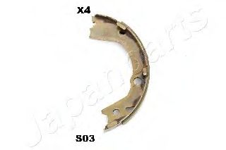 Тормозные колодки барабанные JAPANPARTS GF-S03AF