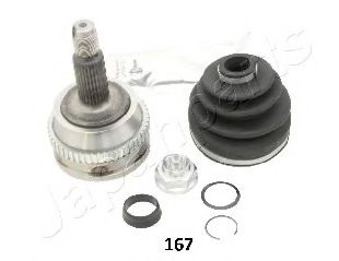 ШРУС с пыльником JAPANPARTS GI-167