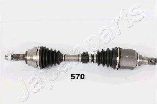 Полуось в сборе JAPANPARTS GI-570