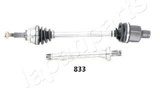 Полуось в сборе JAPANPARTS GI-833