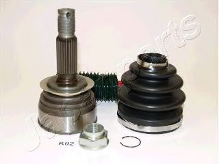 ШРУС с пыльником JAPANPARTS GI-K02