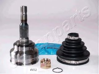ШРУС с пыльником JAPANPARTS GI-W02