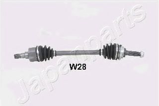Полуось в сборе JAPANPARTS GI-W28