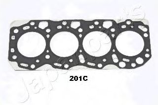 Прокладка головки блока цилиндра JAPANPARTS GT-201C