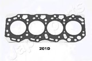 Прокладка головки блока цилиндра JAPANPARTS GT-201D