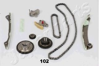 Цепь ГРМ, комплект JAPANPARTS KDK-102
