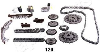 Цепь ГРМ, комплект JAPANPARTS KDK-120