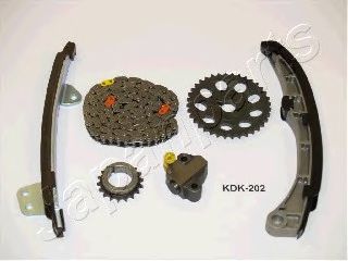 Цепь ГРМ, комплект JAPANPARTS KDK-202