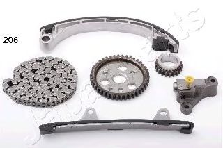 Цепь ГРМ, комплект JAPANPARTS KDK-206