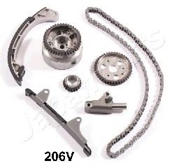 Цепь ГРМ, комплект JAPANPARTS KDK-206V
